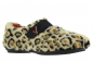 Preview: Damen Hausschuh Binti leopard