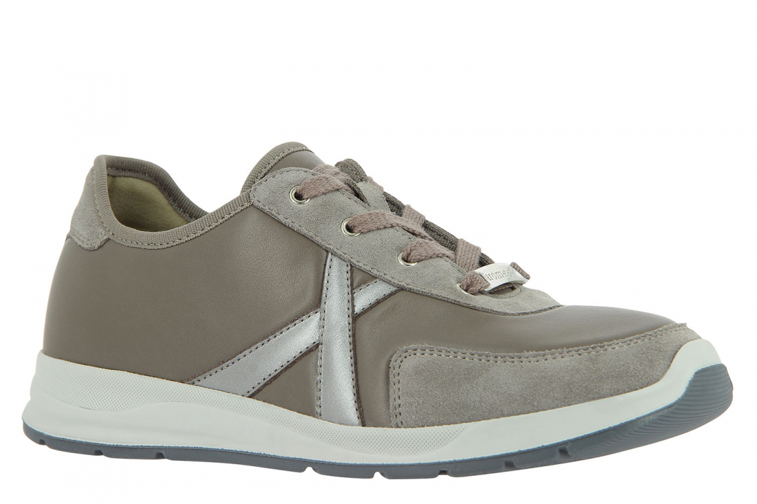 Kioto Season Damen Stretch-Schnürschuh taupe